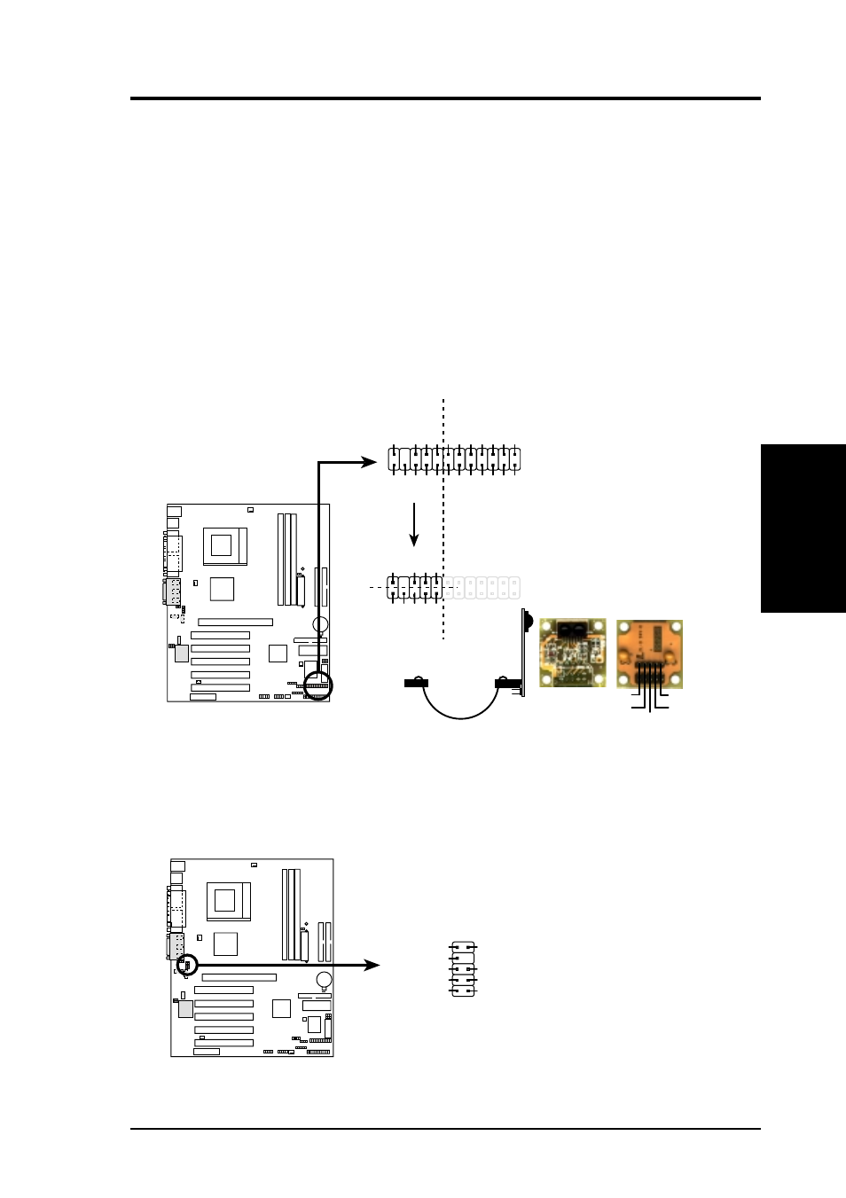 Hardware setup, A7a133 audio panel connector, Audio_panel | A7a133 front panel connectors, Afpanel | Asus A7A133 User Manual | Page 37 / 96
