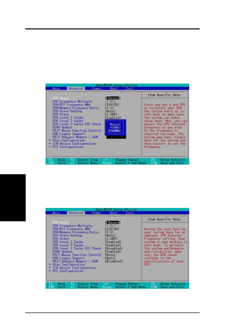 Bios setup | Asus A7A133 User Manual | Page 58 / 96