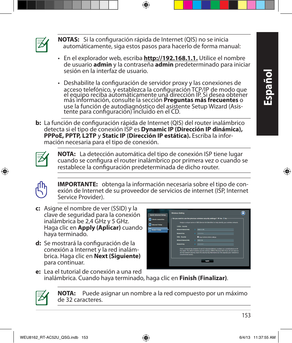 Español | Asus RT-AC52U User Manual | Page 150 / 178