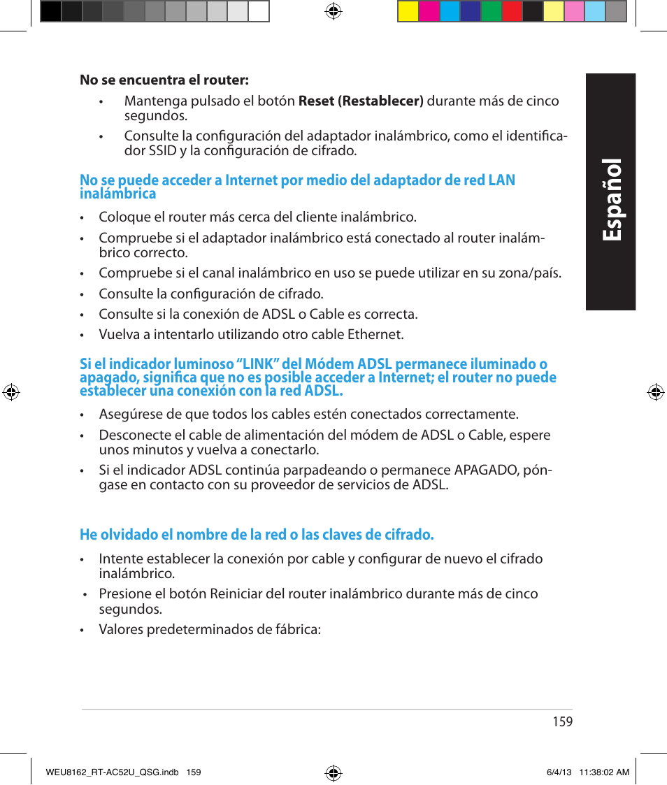 Español | Asus RT-AC52U User Manual | Page 156 / 178