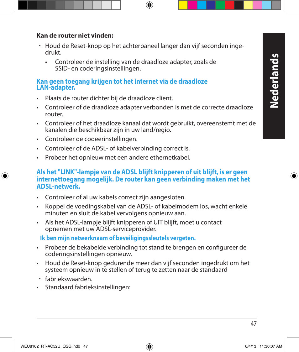 Neder lands | Asus RT-AC52U User Manual | Page 44 / 178