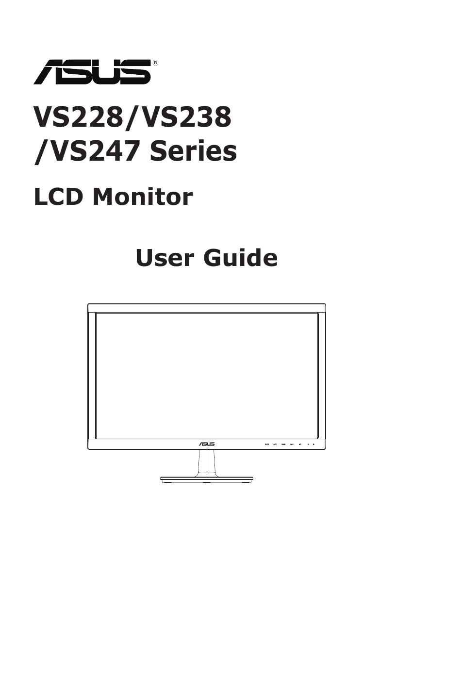 Asus VS247N User Manual | 23 pages