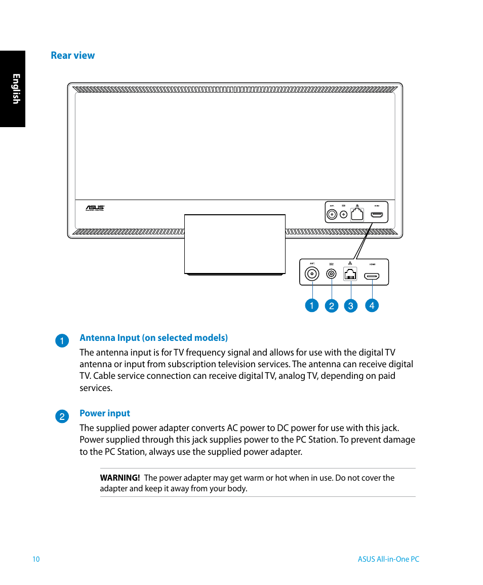 Asus P1801 User Manual | Page 10 / 58