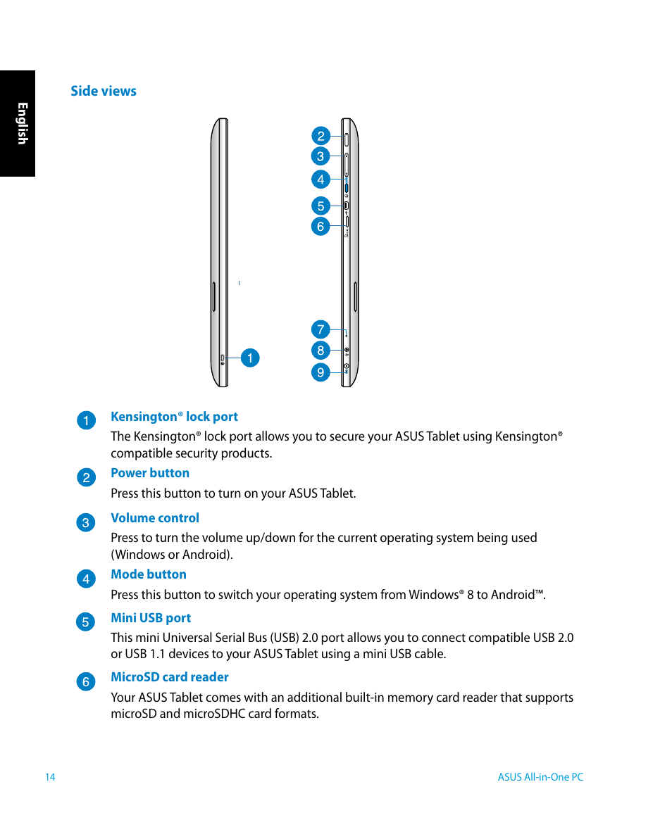 Asus P1801 User Manual | Page 14 / 58