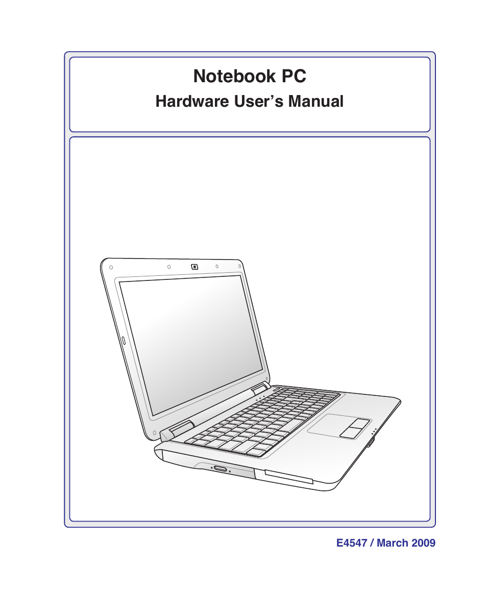 Asus X5DIN User Manual | 78 pages