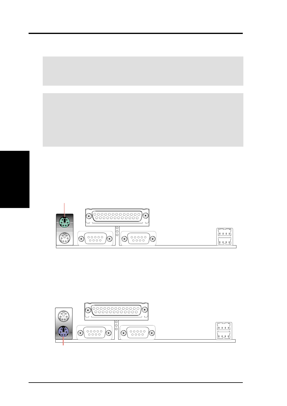 Hardware setup, 8 external connectors | Asus X900-PI4 User Manual | Page 30 / 116