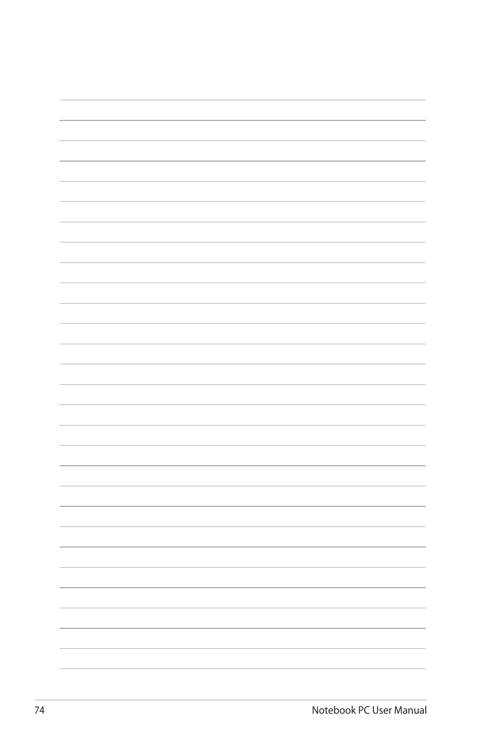 Asus X5MSM User Manual | Page 74 / 114