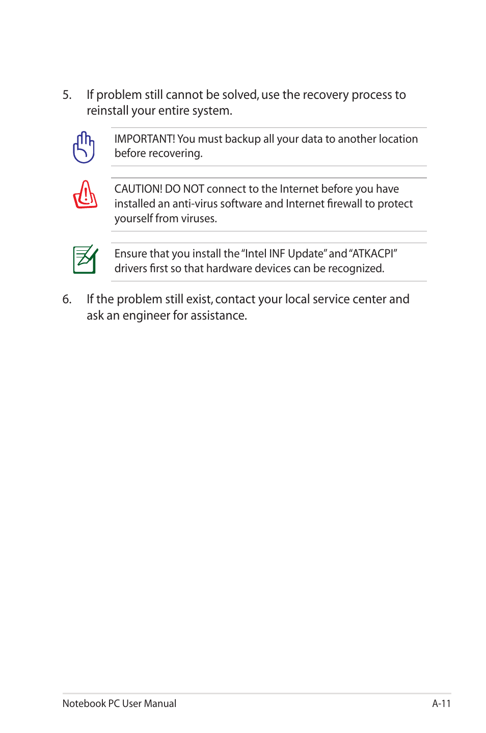 Asus X5MSM User Manual | Page 85 / 114