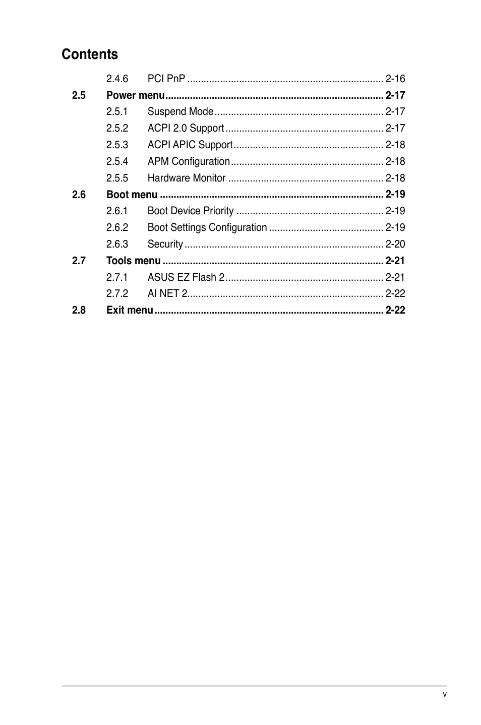 Asus P5KPL SE User Manual | Page 5 / 60