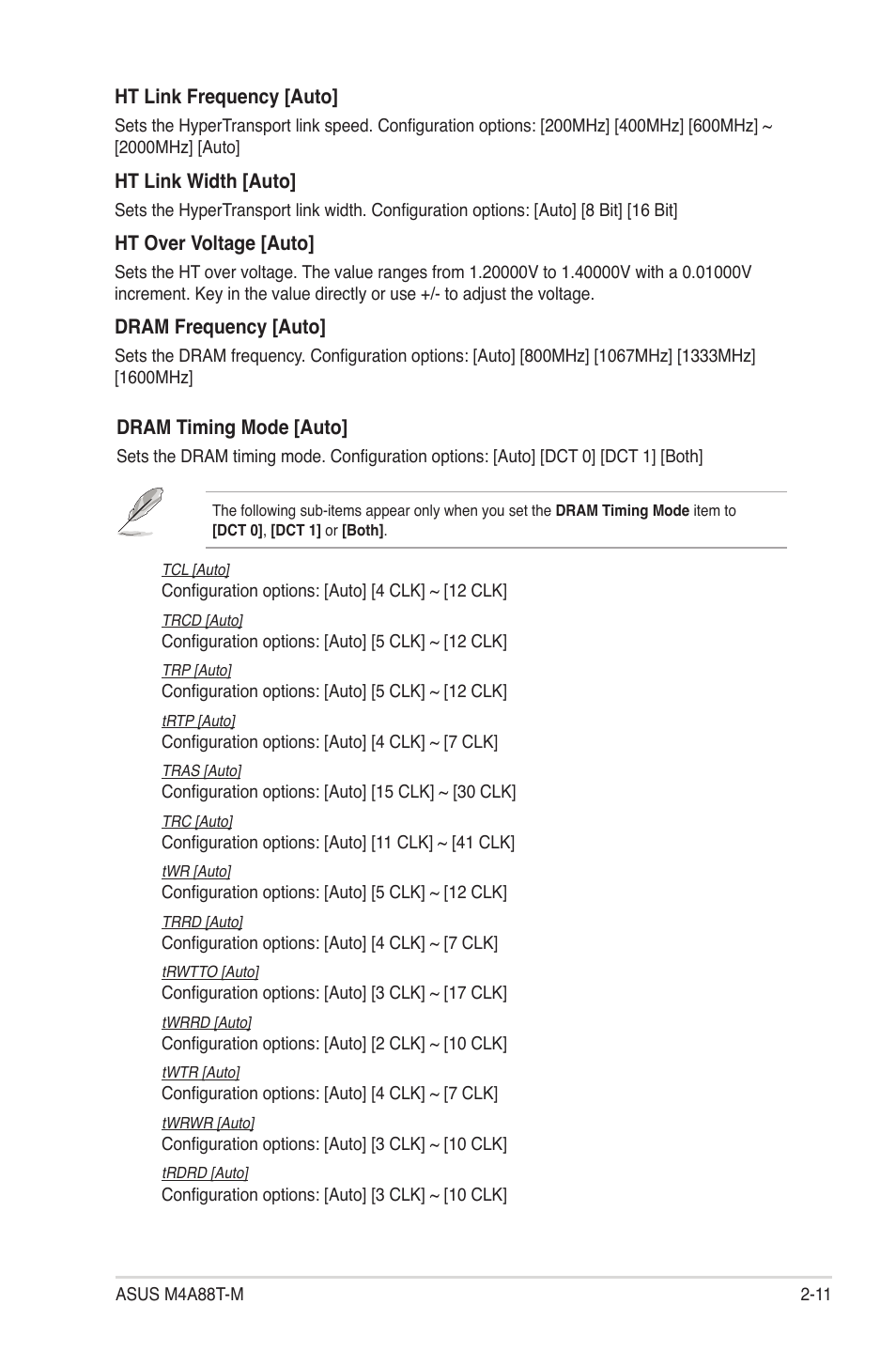 Asus M4A88T-M/USB3 User Manual | Page 54 / 68