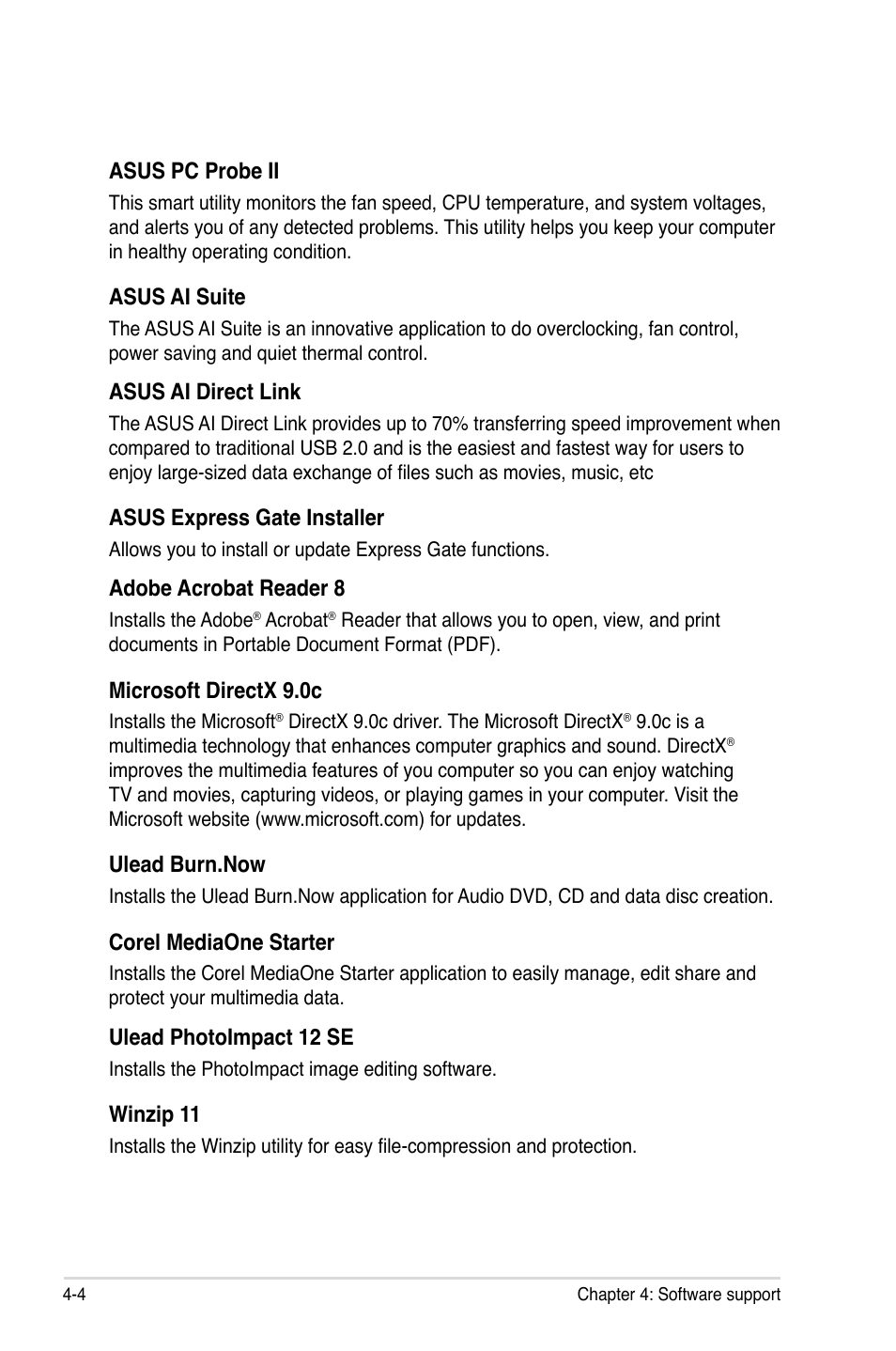 Asus P5Q User Manual | Page 116 / 184