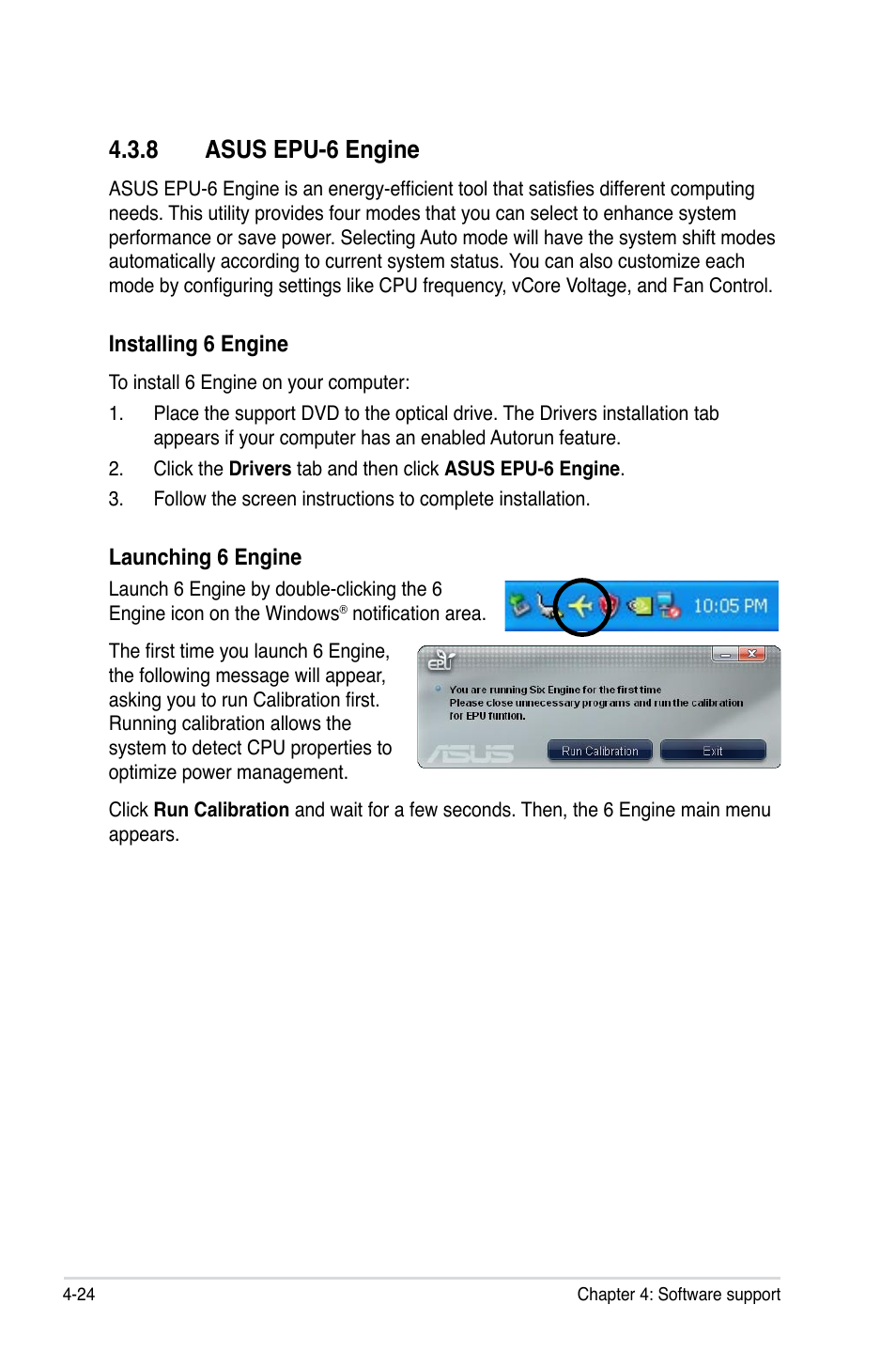 8 asus epu-6 engine, 8 asus epu-6 engine -24 | Asus P5Q User Manual | Page 136 / 184