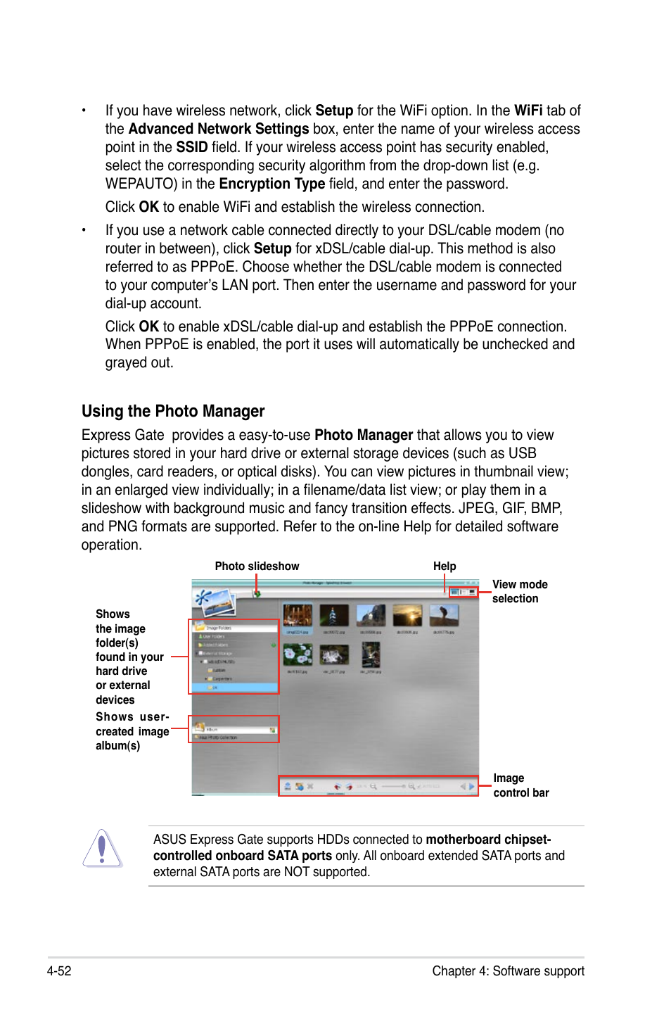 Using the photo manager | Asus P5Q User Manual | Page 164 / 184