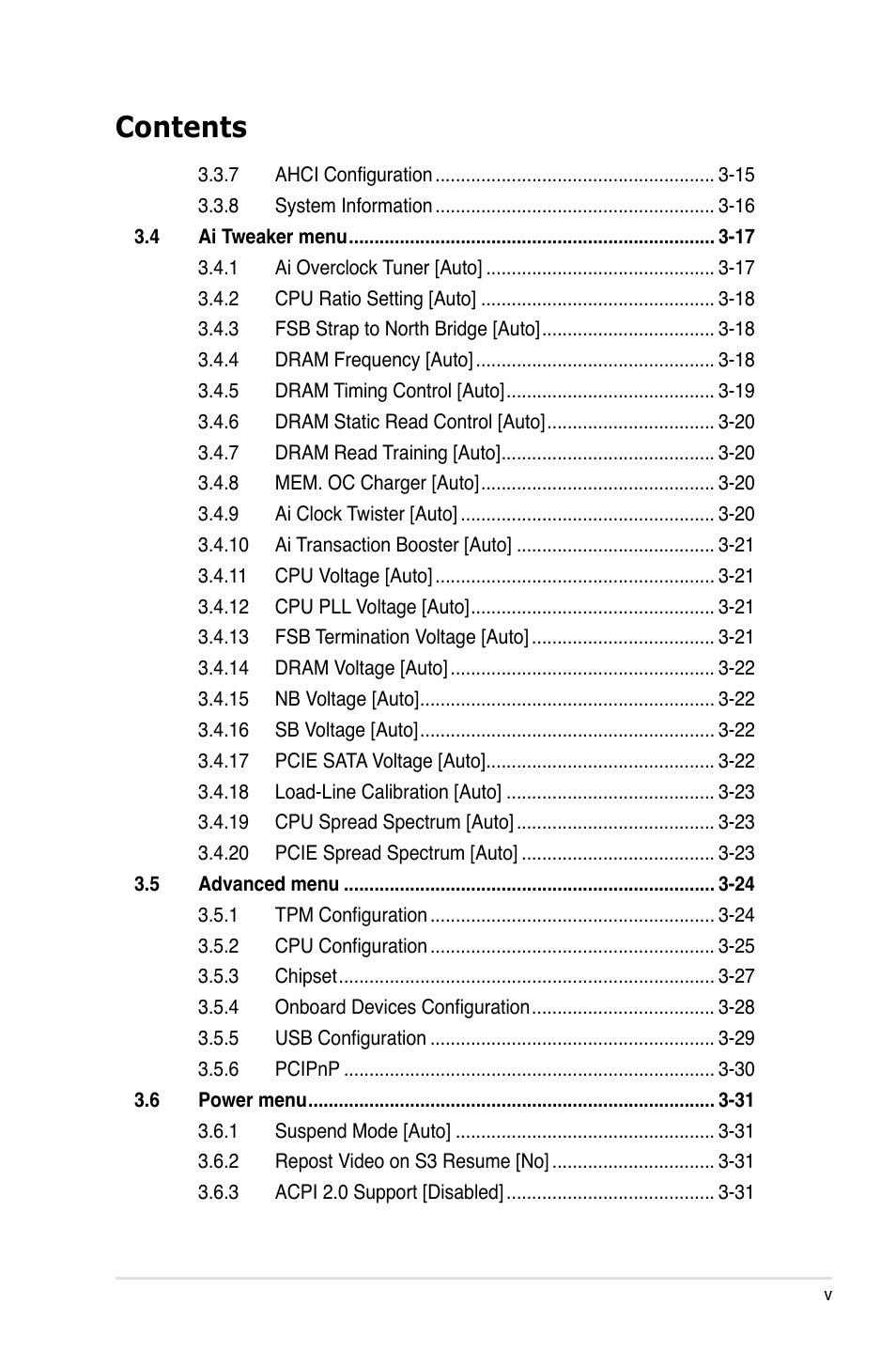 Asus P5Q User Manual | Page 5 / 184