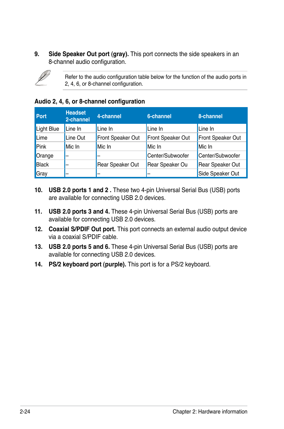 Asus P5Q User Manual | Page 50 / 184