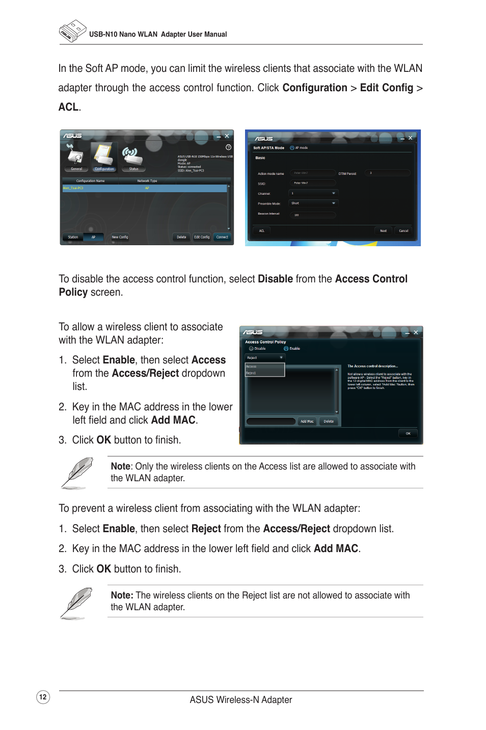 Asus USB-N10 NANO User Manual | Page 15 / 32