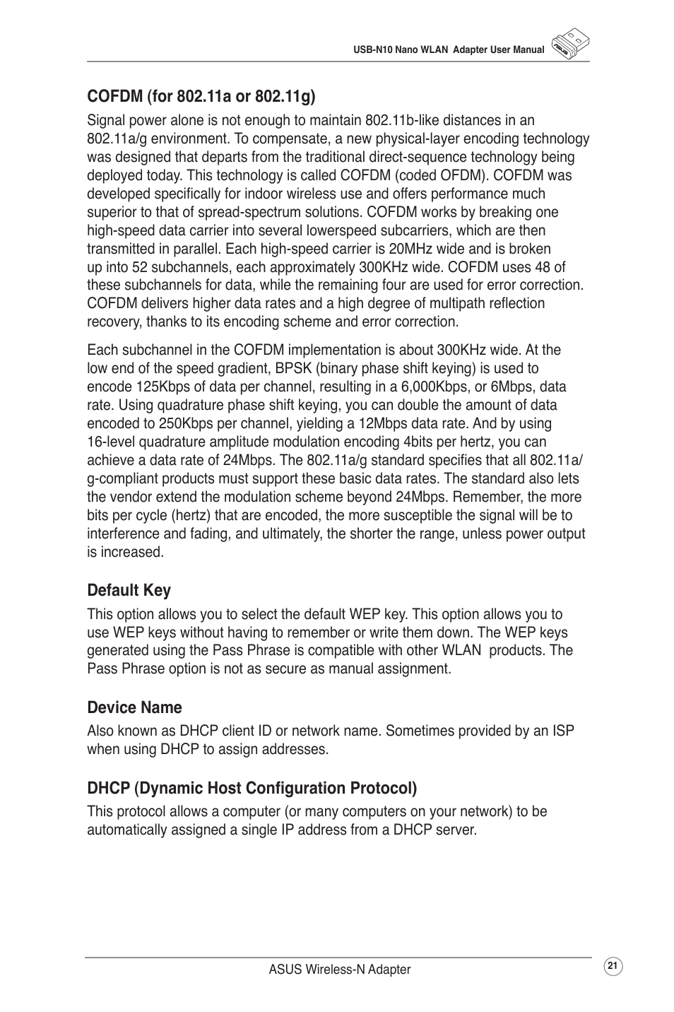 Asus USB-N10 NANO User Manual | Page 24 / 32