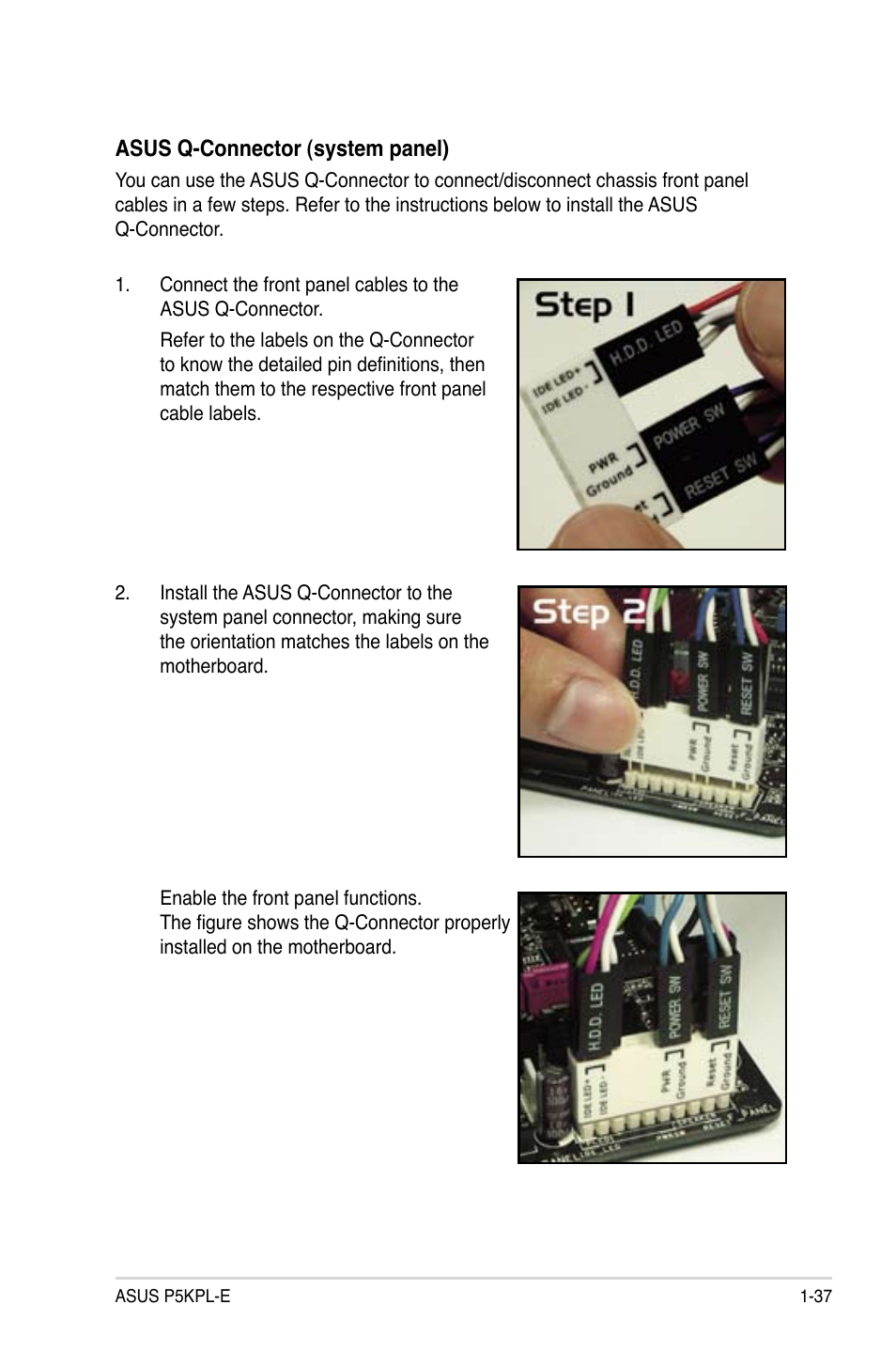 Asus P5KPL-E User Manual | Page 49 / 98