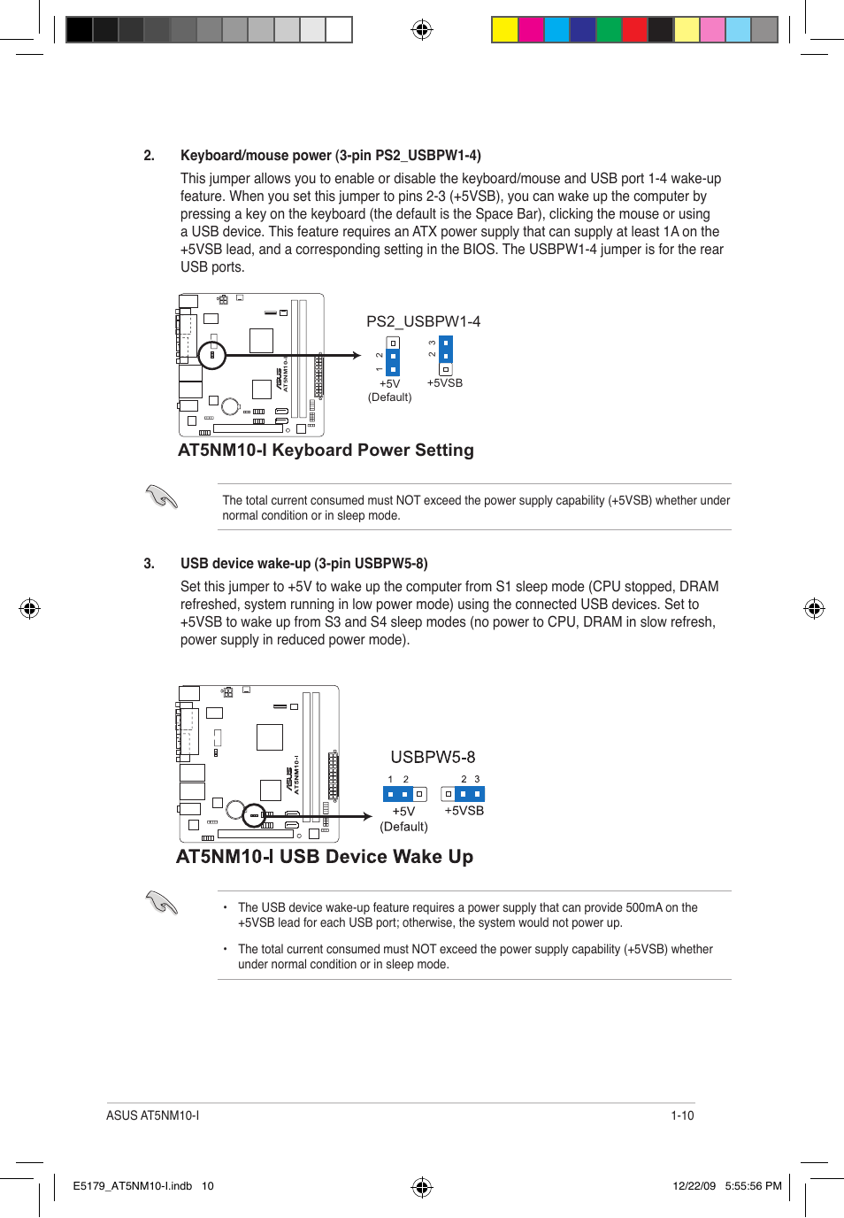 At5nm10-i keyboard power setting | Asus AT5NM10-I User Manual | Page 19 / 43