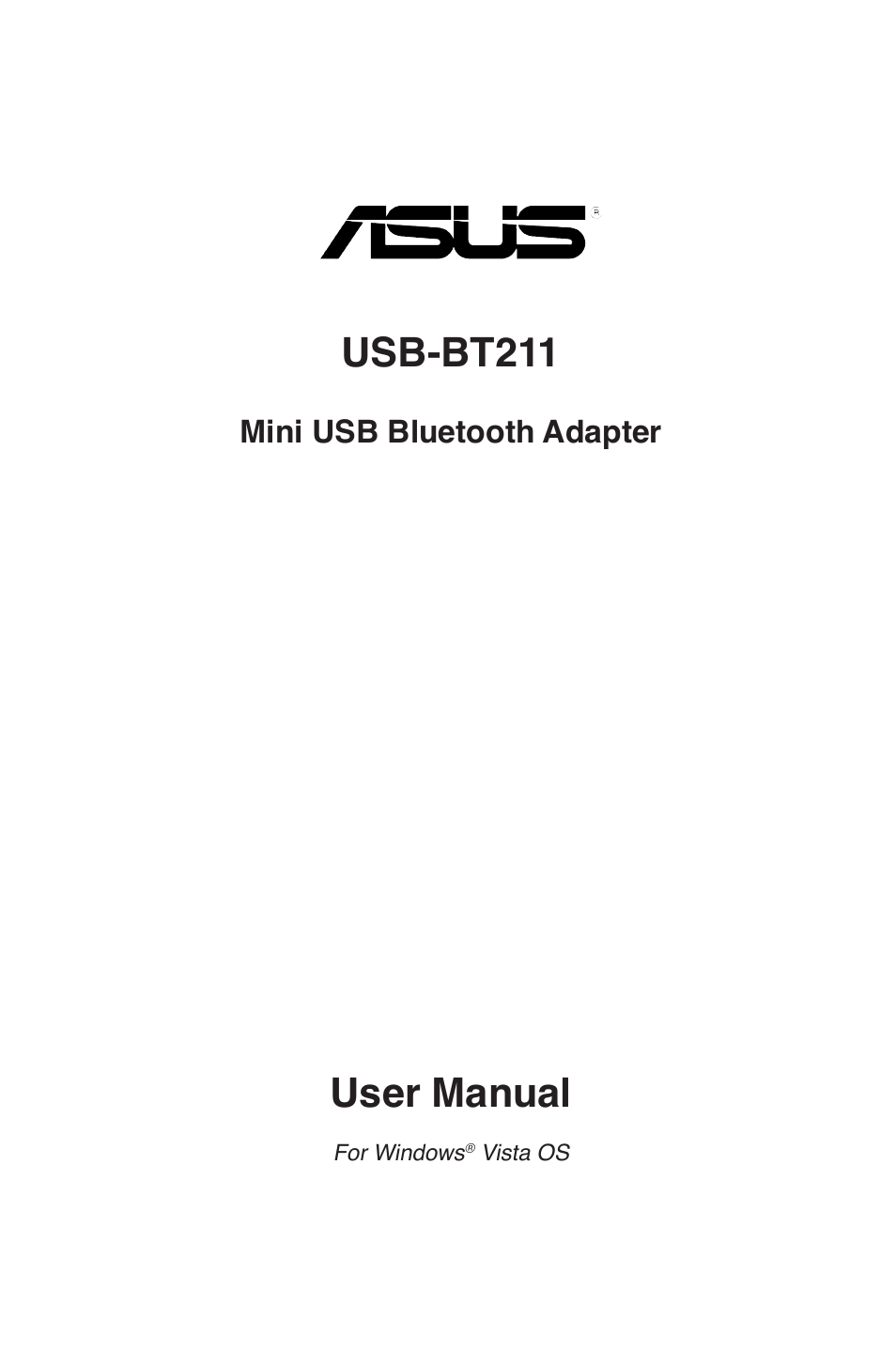 Asus USB-BT211 User Manual | 41 pages