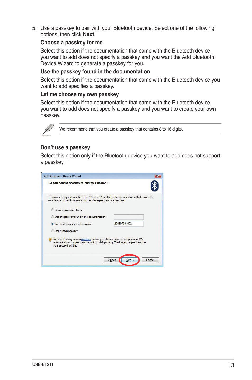 Asus USB-BT211 User Manual | Page 18 / 41