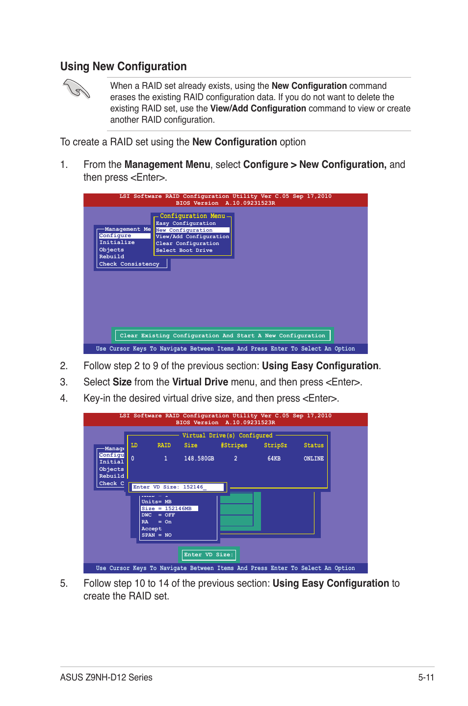 Using new configuration | Asus Z9NH-D12 User Manual | Page 123 / 196