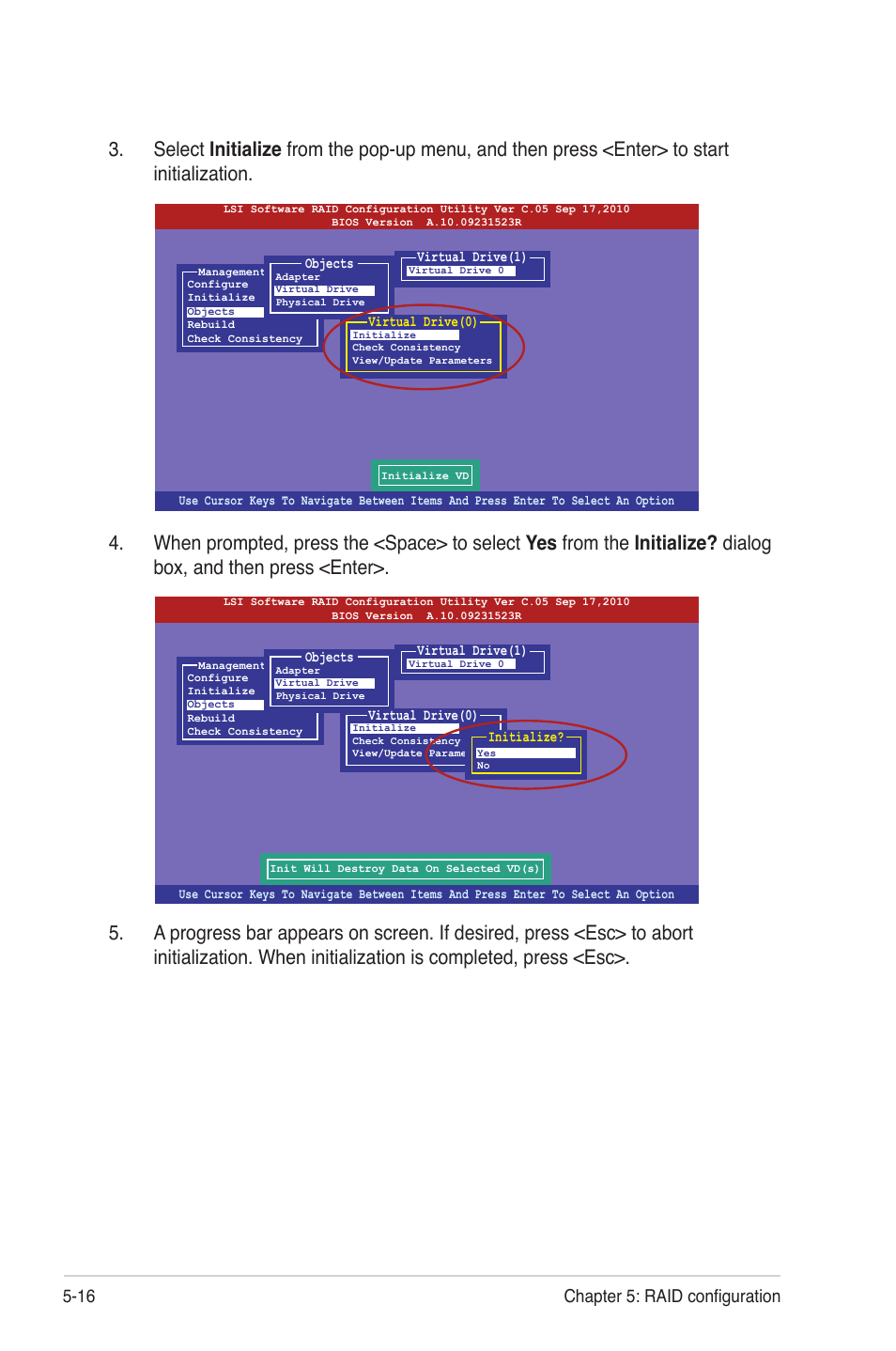 16 chapter 5: raid configuration | Asus Z9NH-D12 User Manual | Page 128 / 196