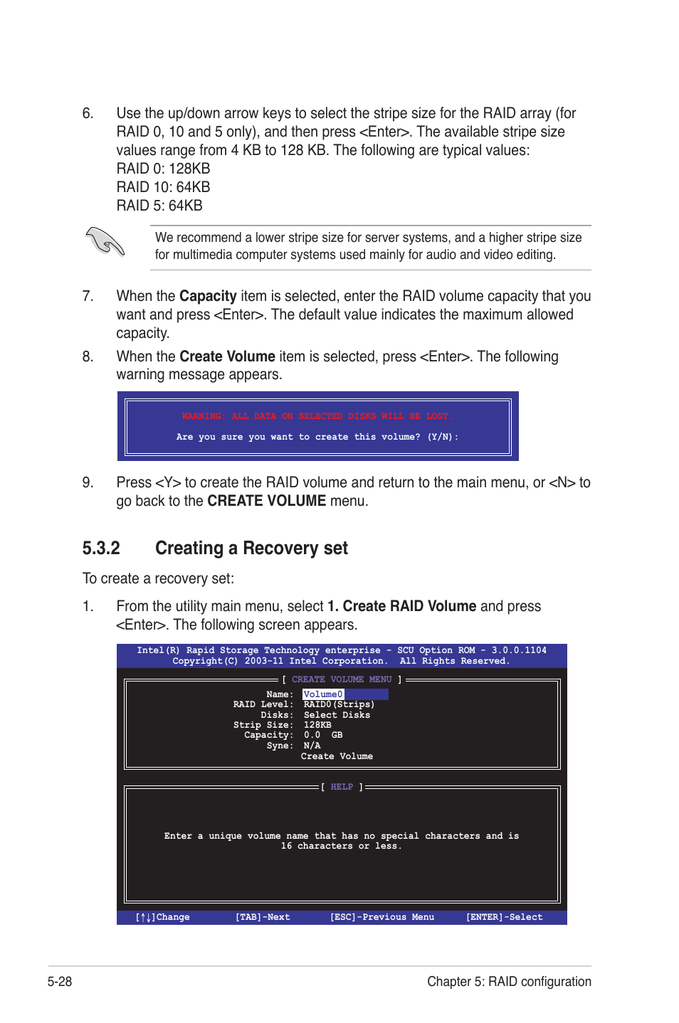 2 creating a recovery set, Creating a recovery set -28 | Asus Z9NH-D12 User Manual | Page 140 / 196