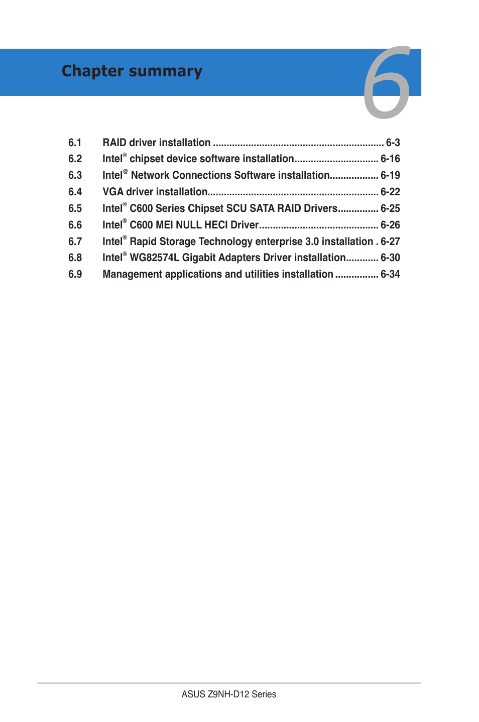 Chapter summary | Asus Z9NH-D12 User Manual | Page 154 / 196