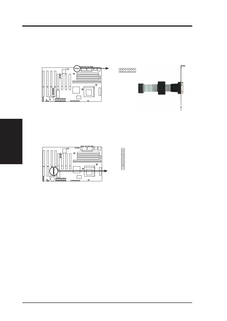 Iii. installation, Connectors) iii. inst alla tion | Asus SP97-XV User Manual | Page 30 / 90