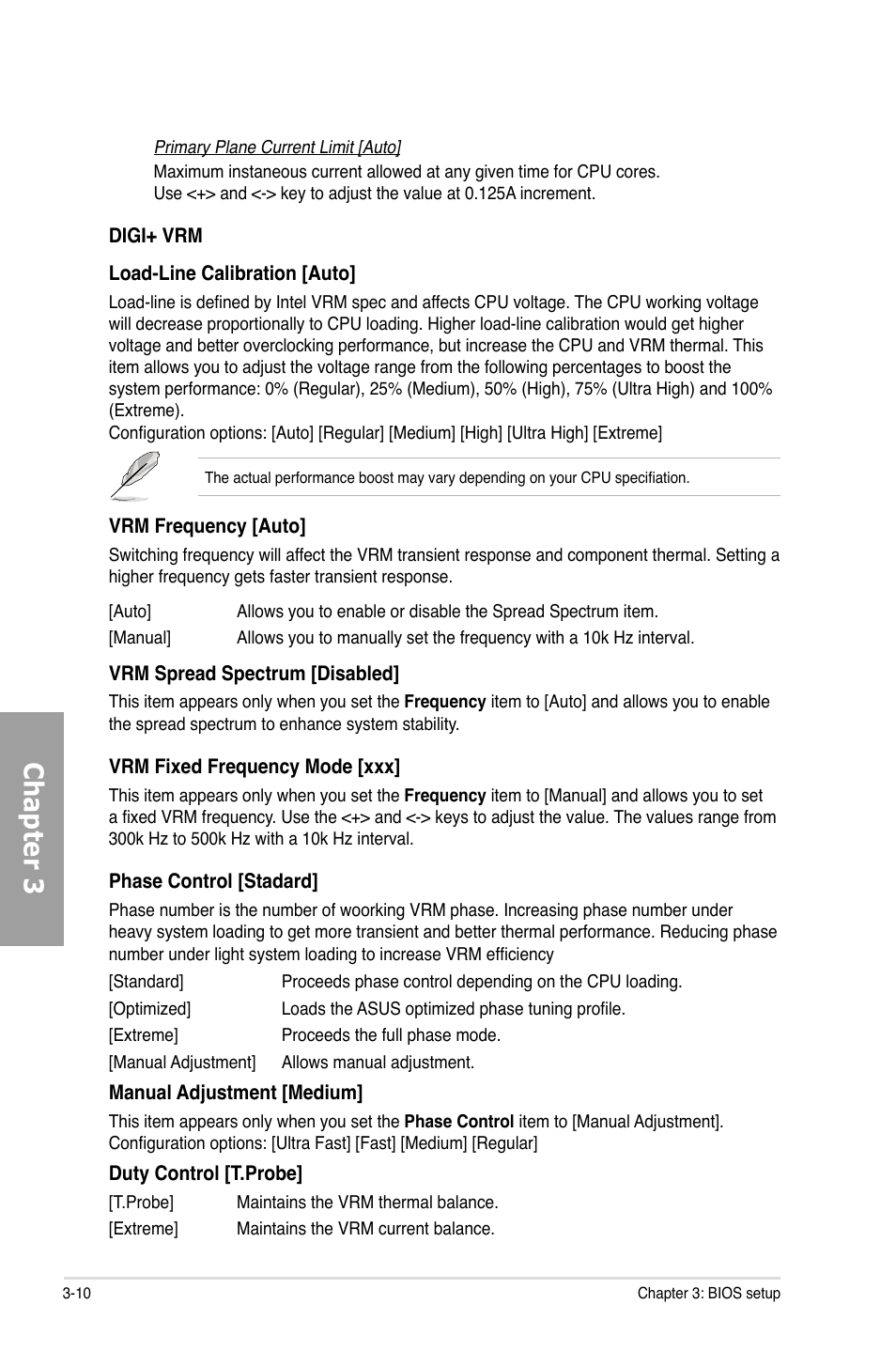 Chapter 3 | Asus P8P67 PRO (REV 3.1) User Manual | Page 76 / 136