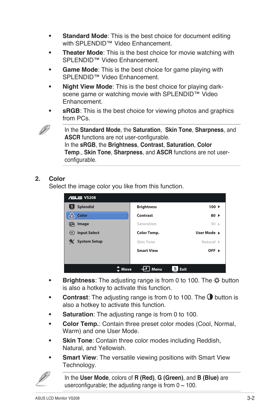 Asus VS208NR User Manual | Page 15 / 20