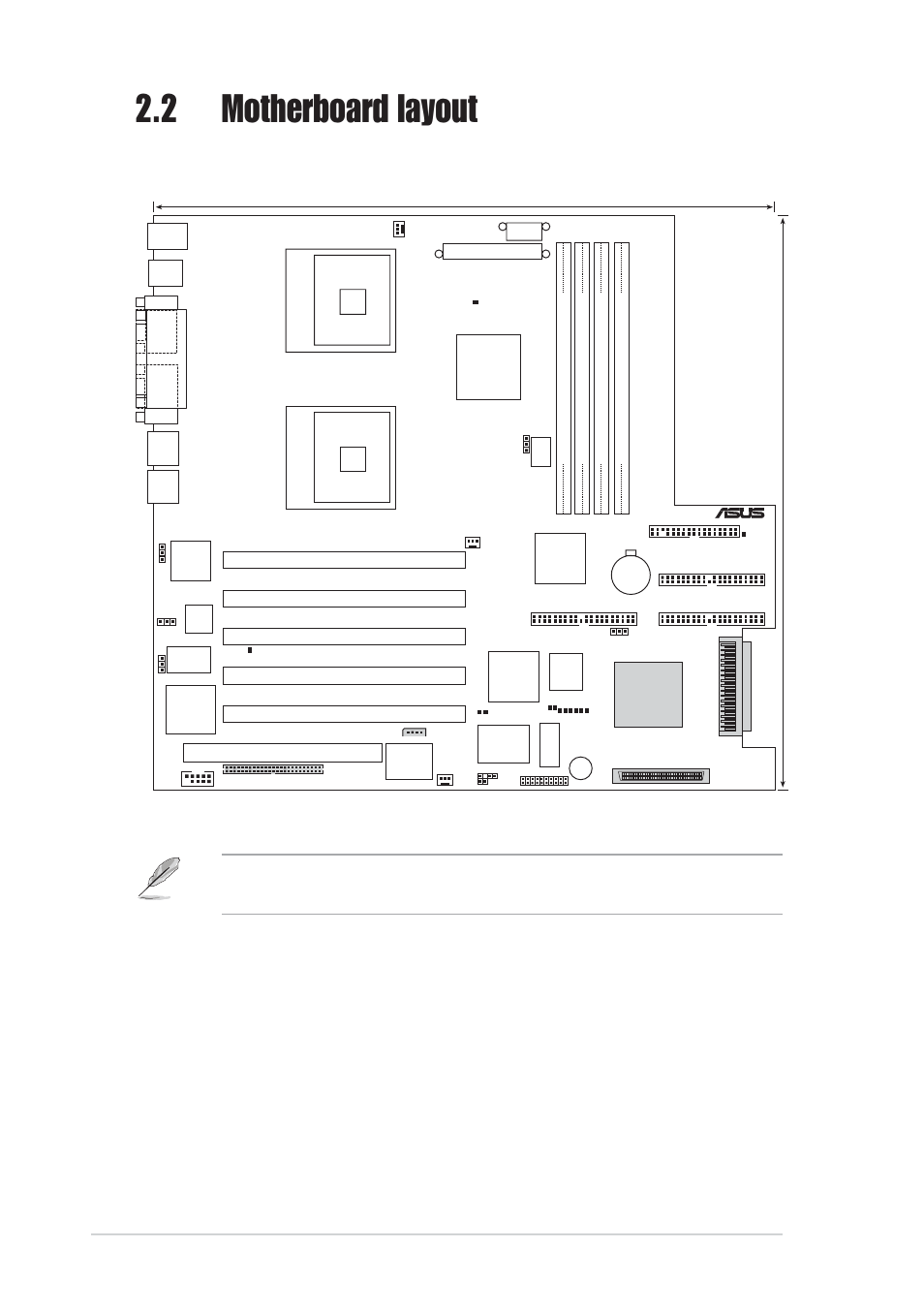 2 motherboard layout, 2 chapter 2: hardware information, Super i/o | Mpga604 | Asus PRL-DLS User Manual | Page 30 / 136