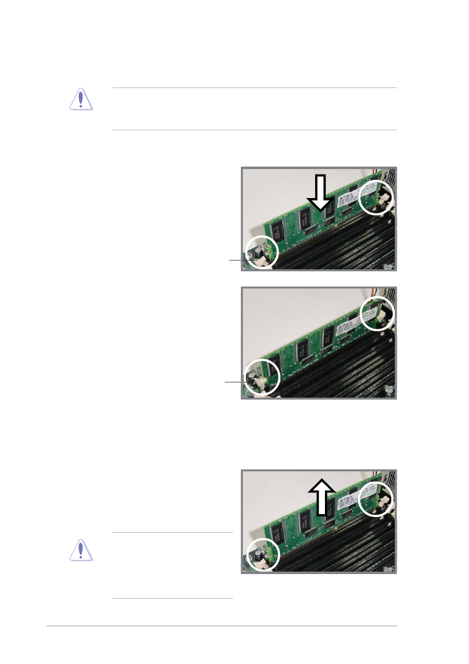 3 installing a dimm, 4 removing a dimm | Asus PRL-DLS User Manual | Page 38 / 136