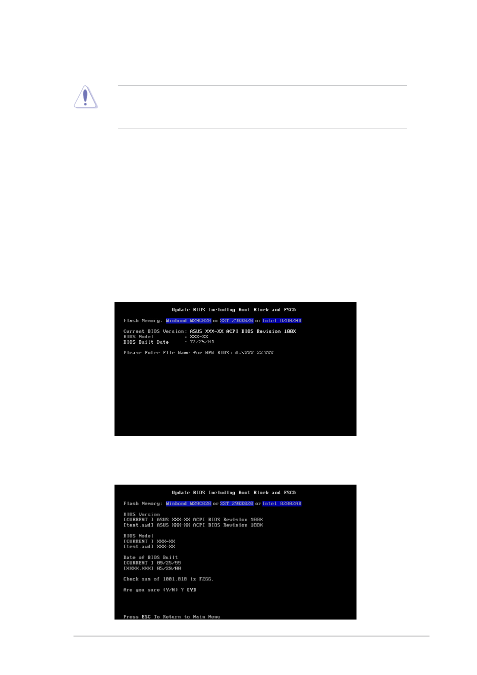 2 updating the bios | Asus PRL-DLS User Manual | Page 71 / 136