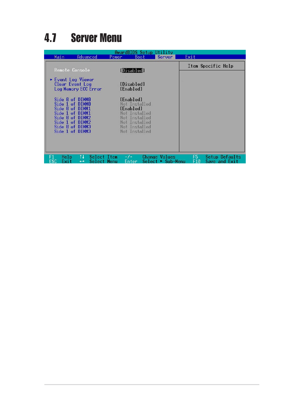 7 server menu | Asus PRL-DLS User Manual | Page 99 / 136