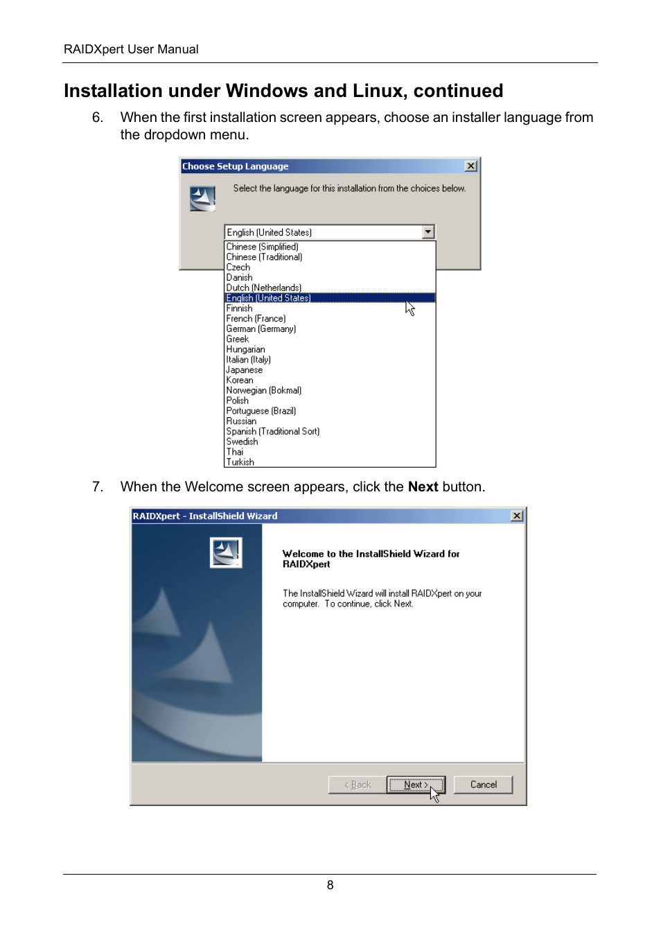 Installation under windows and linux, continued | Asus M3A78-EMH HDMI User Manual | Page 14 / 120