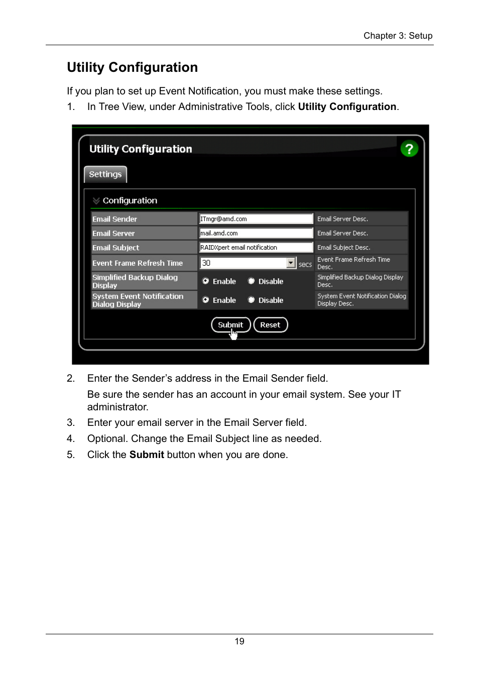 Utility configuration | Asus M3A78-EMH HDMI User Manual | Page 25 / 120