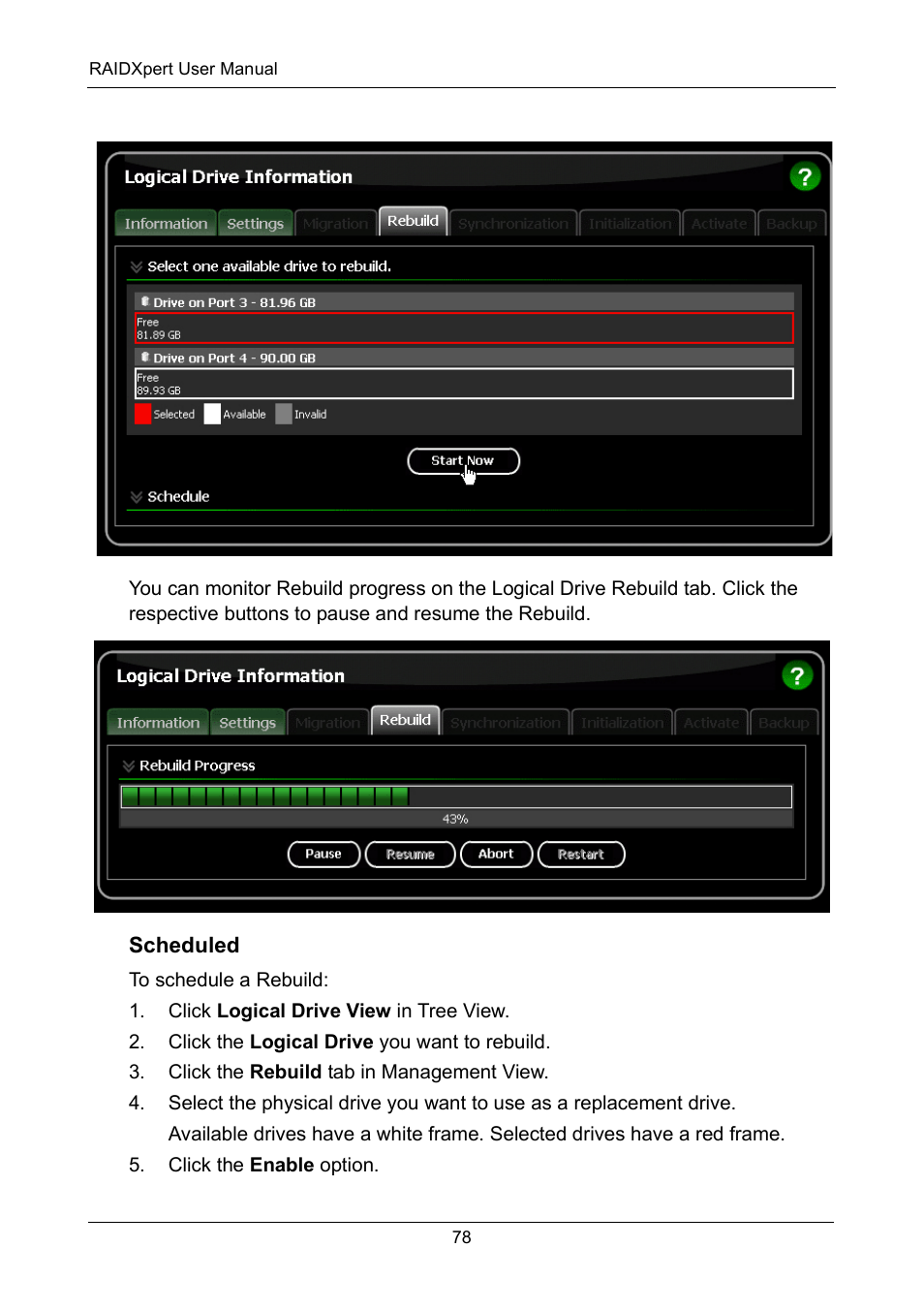 Scheduled | Asus M3A78-EMH HDMI User Manual | Page 84 / 120