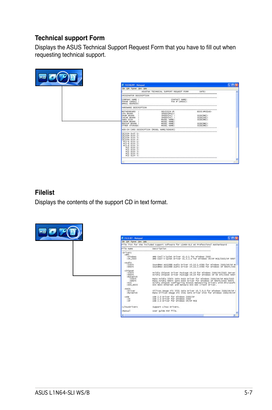 Asus L1N64-SLI WS/B User Manual | Page 107 / 108