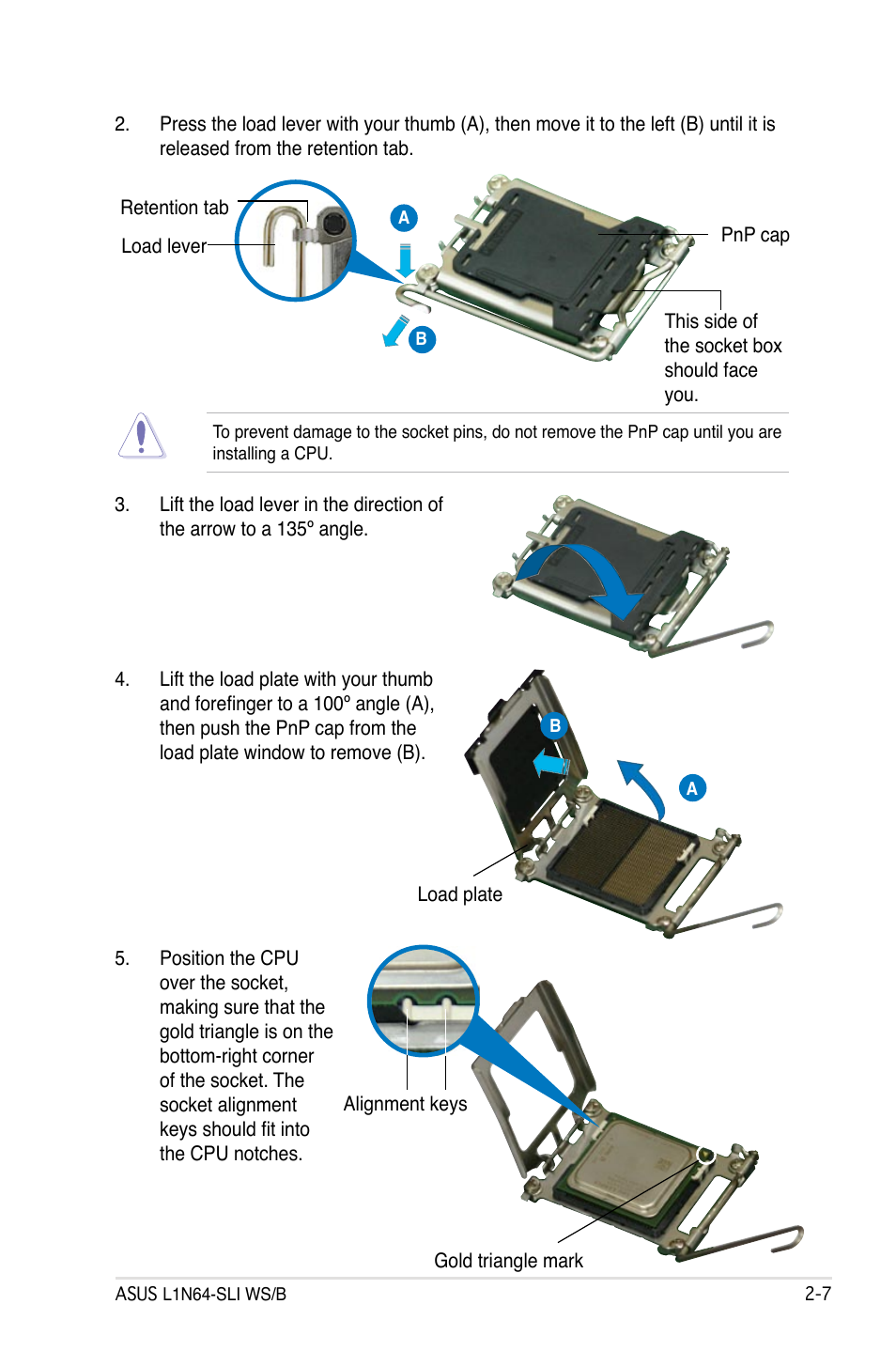 Asus L1N64-SLI WS/B User Manual | Page 27 / 108