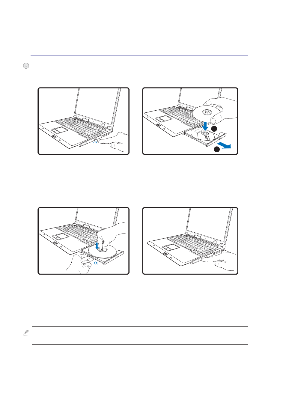 Optical drive | Asus Z91ER User Manual | Page 40 / 68