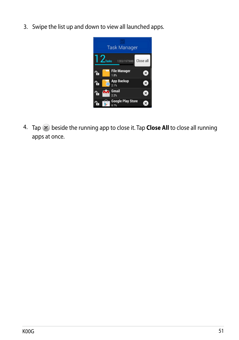 Asus Fonepad Note 6 User Manual | Page 51 / 102
