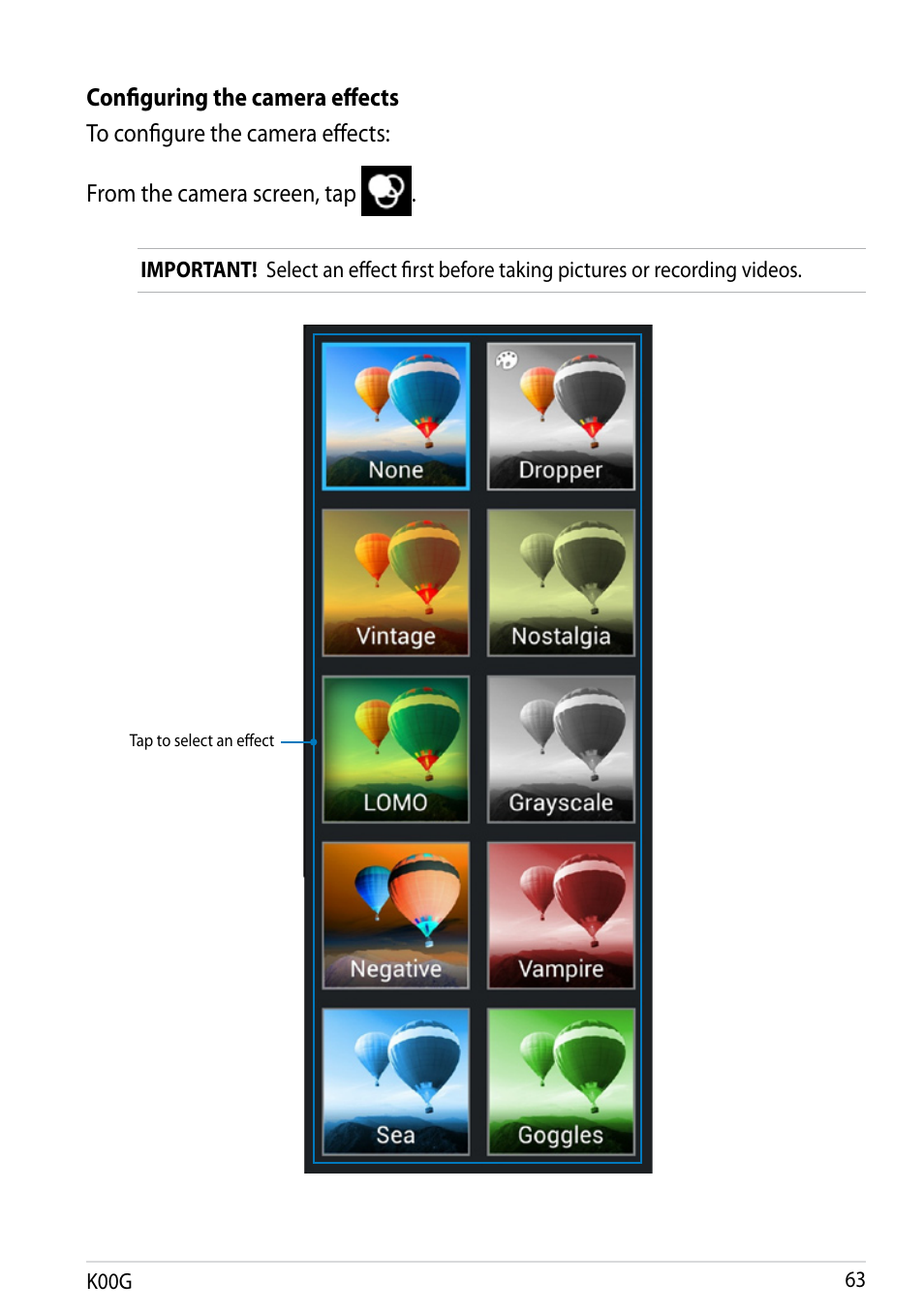 Asus Fonepad Note 6 User Manual | Page 63 / 102