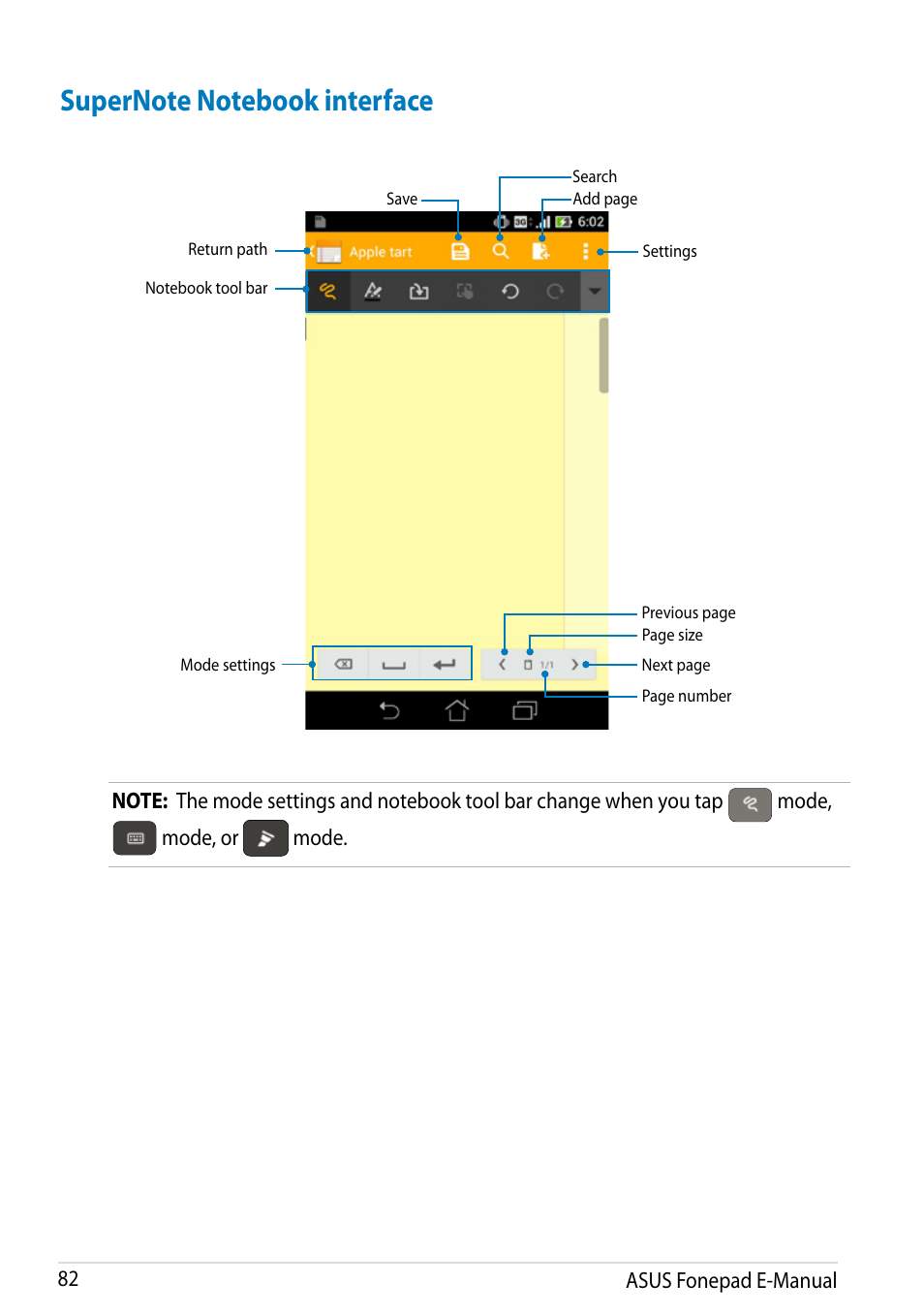Asus Fonepad Note 6 User Manual | Page 82 / 102