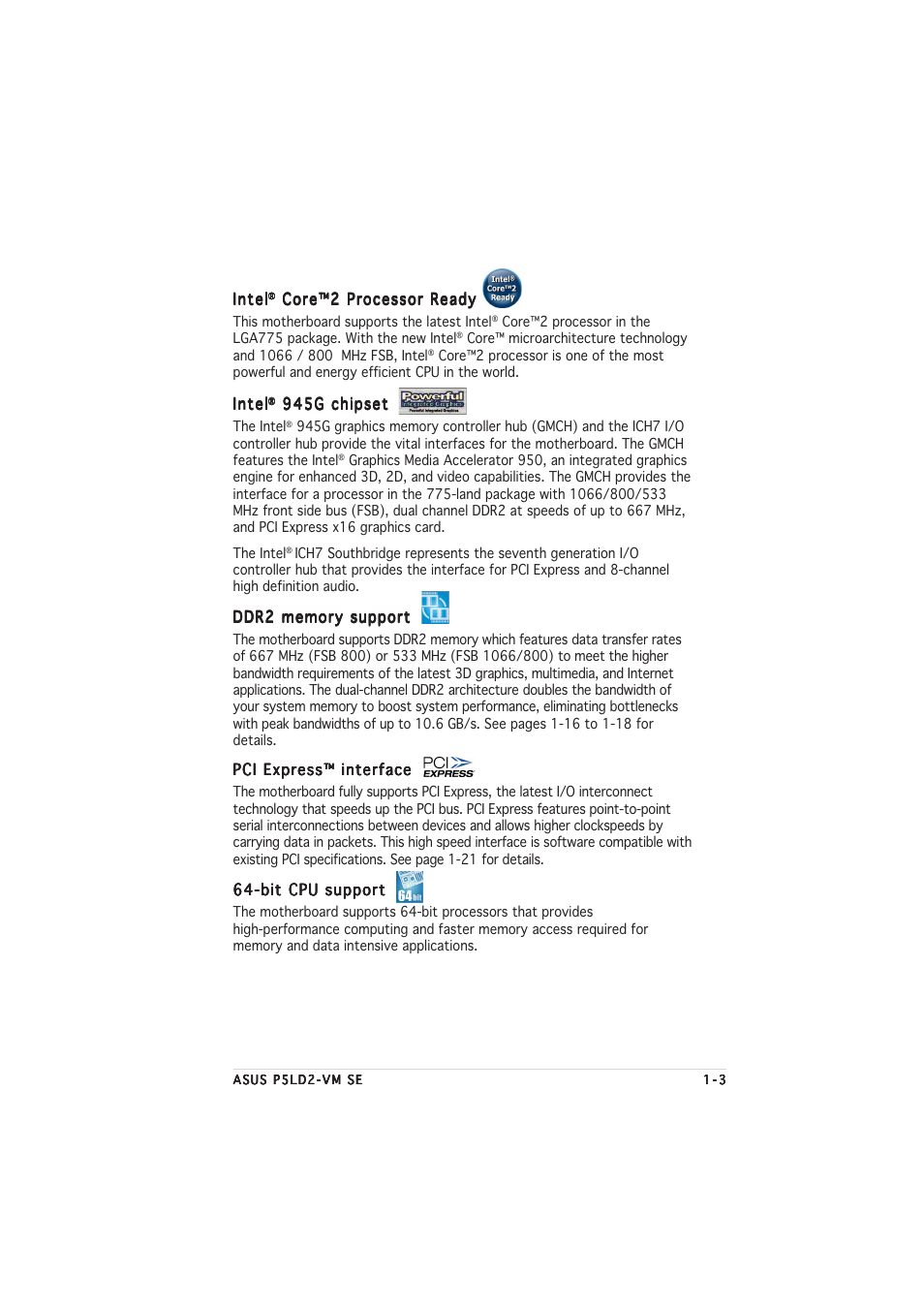 Asus P5LD2-VM SE User Manual | Page 15 / 90