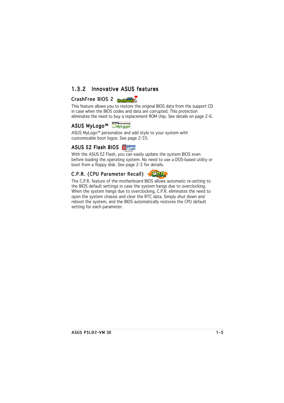 Asus P5LD2-VM SE User Manual | Page 17 / 90