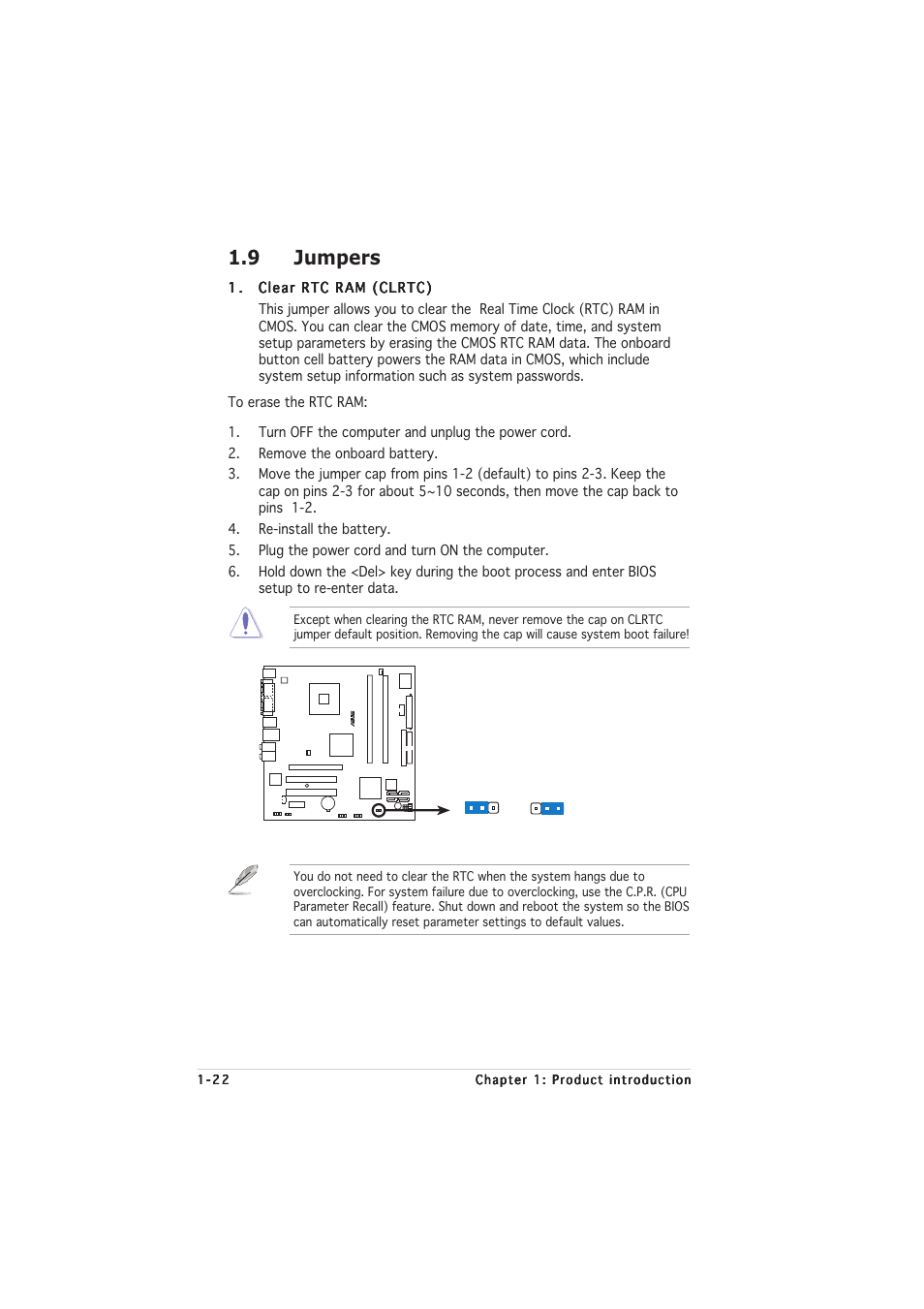 9 jumpers | Asus P5LD2-VM SE User Manual | Page 34 / 90