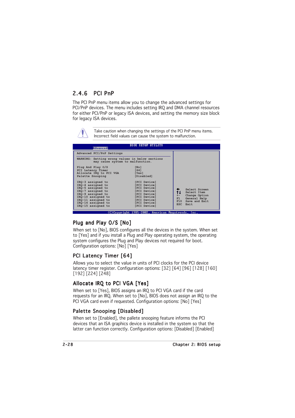 6 pci pnp pci pnp pci pnp pci pnp pci pnp | Asus P5LD2-VM SE User Manual | Page 72 / 90