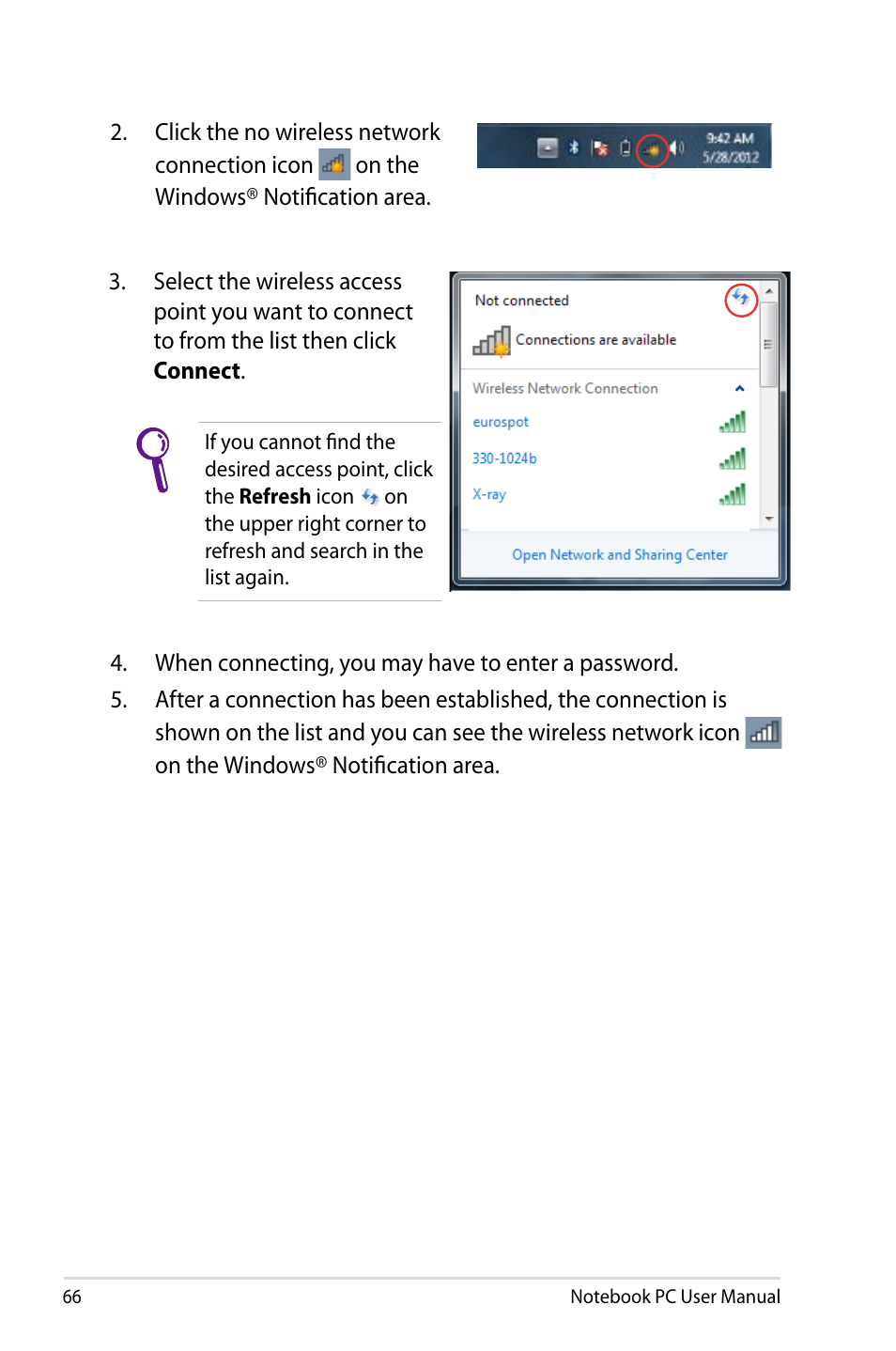 Asus Pro55VA User Manual | Page 66 / 108